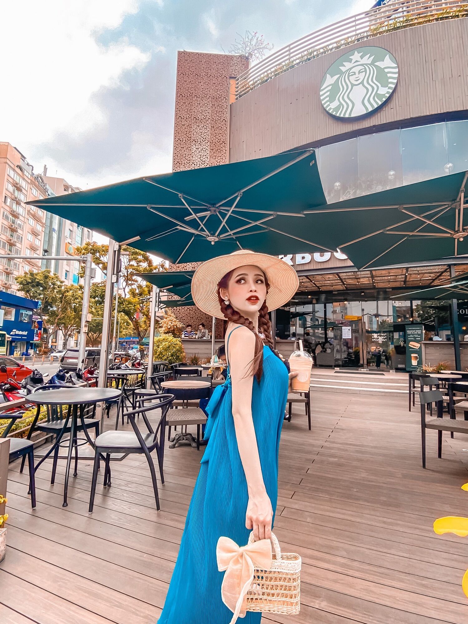 [HCM]váy nữ 2dây dập ly thắt nơ lưng dáng xuông