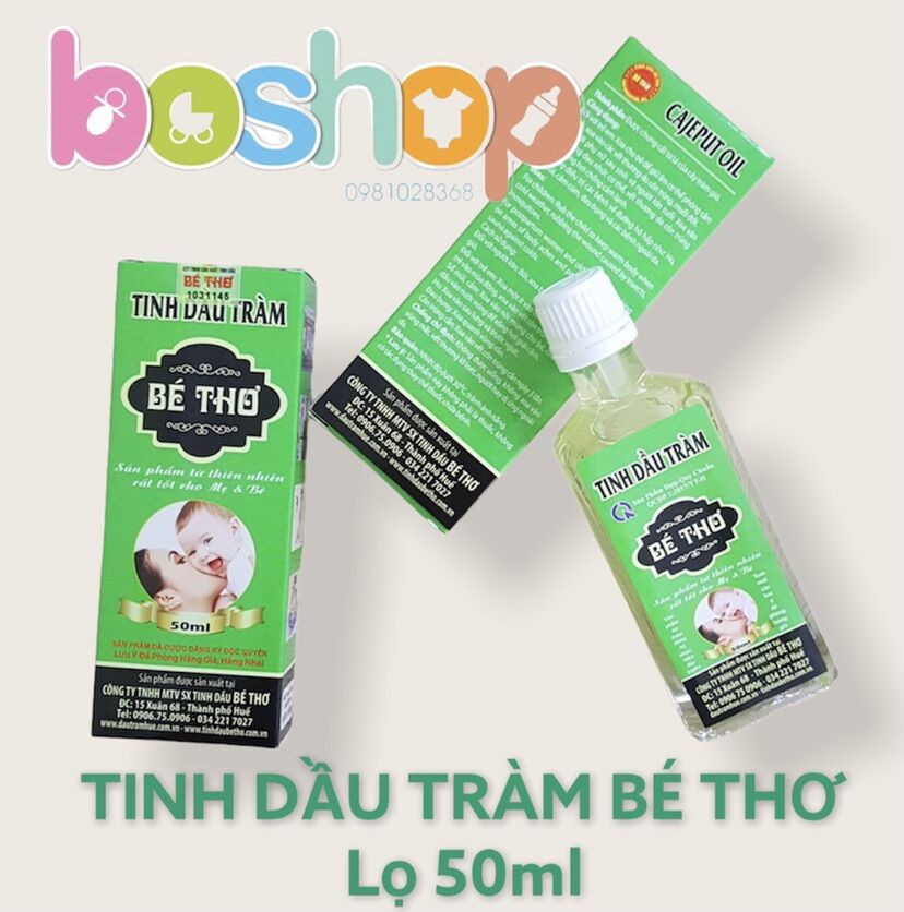 Tinh dầu tràm Bé Thơ loại 50ml