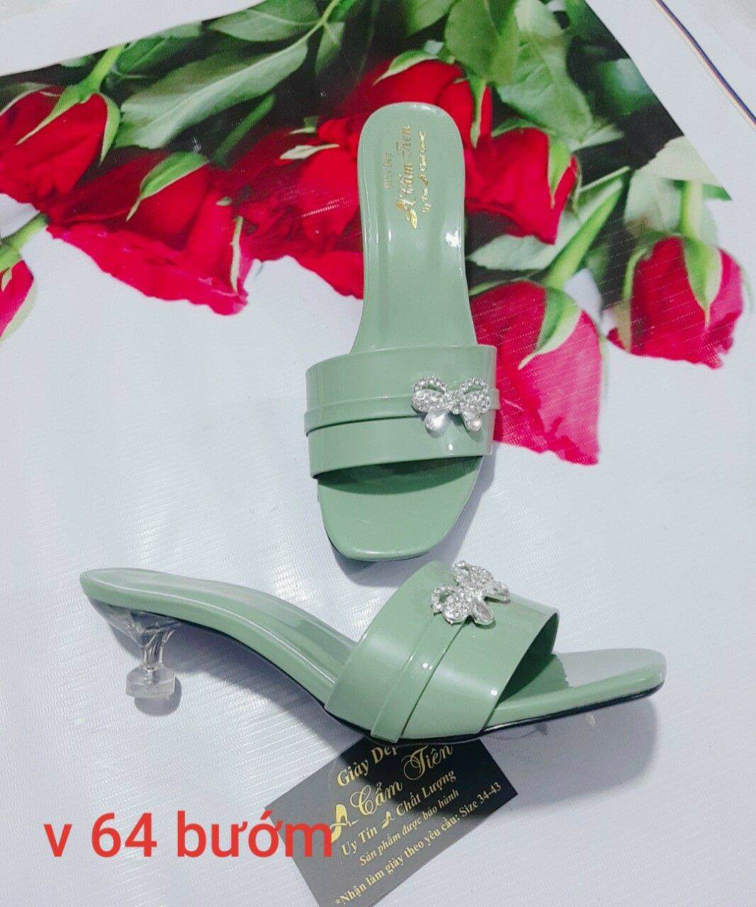 Guốc nữ 3 phân size nhỏ 33 đến 44