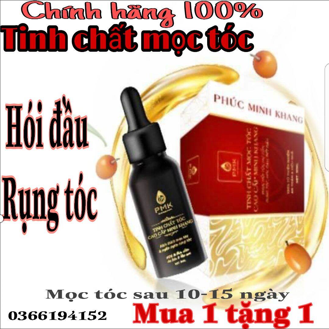 Tinh Chất Mọc Tóc Cao Cấp Minh Khang. Bôi Là Mọc Tóc Hết Rụng Tóc Hết Ngứa Gàu