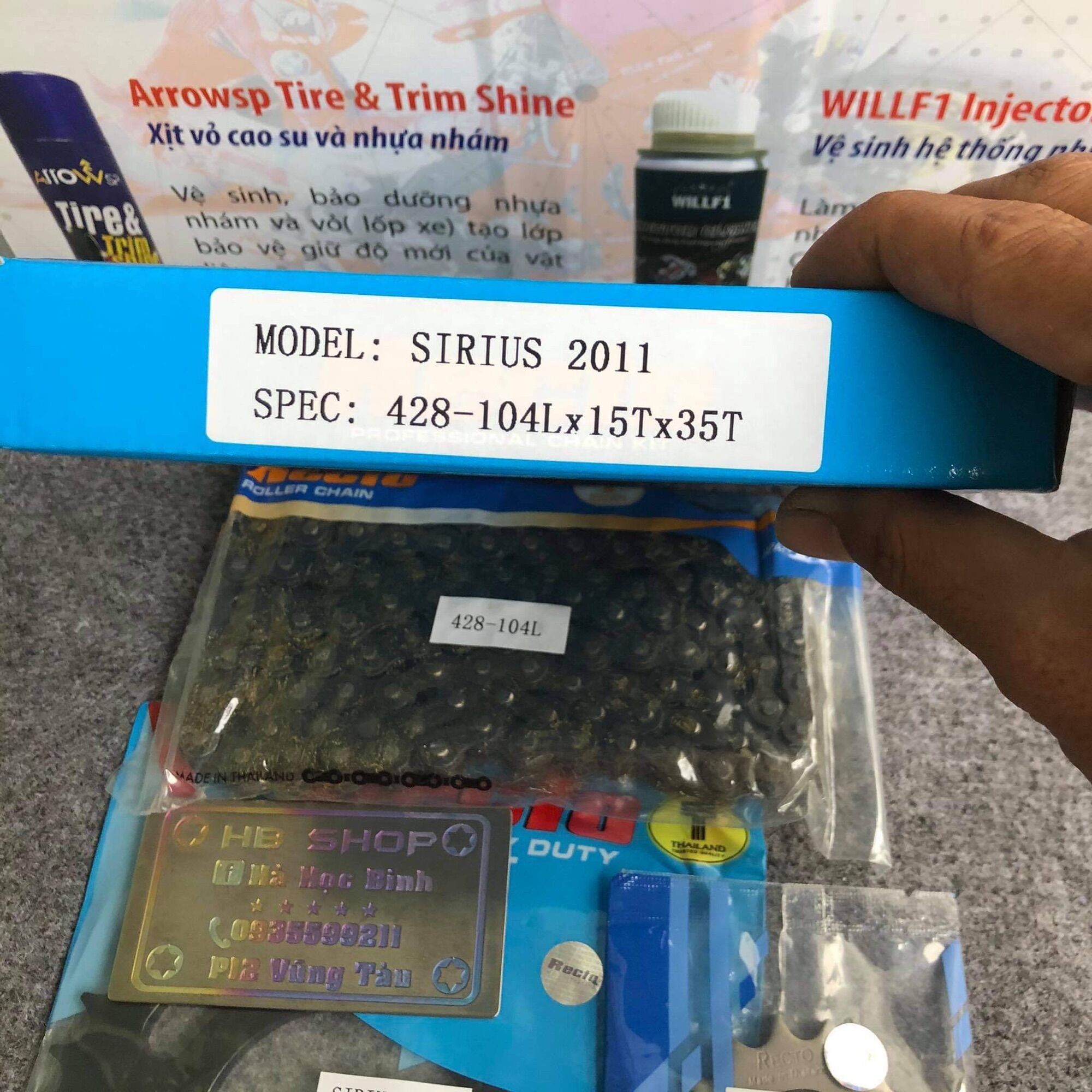 NSD Recto sirius xăng cơ yamaha