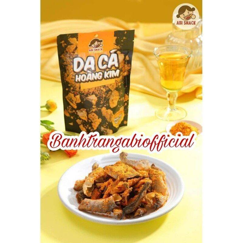 Da Cá Hoàng Kim Abi Snack - Bánh tráng Abi chính hãng