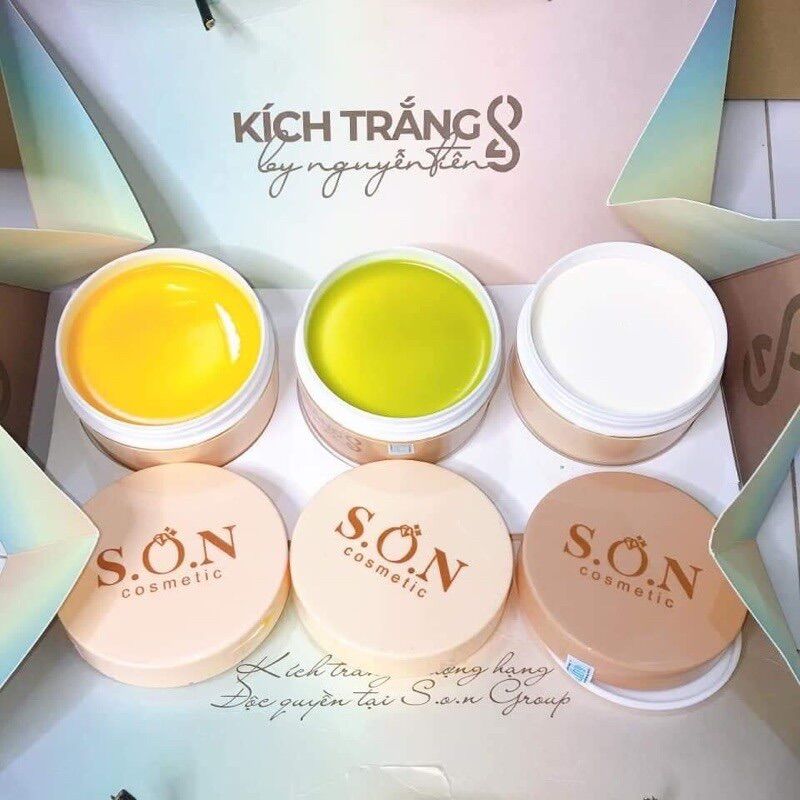 [HCM]Kem Kích trắng tam sắc S2 S.O.N