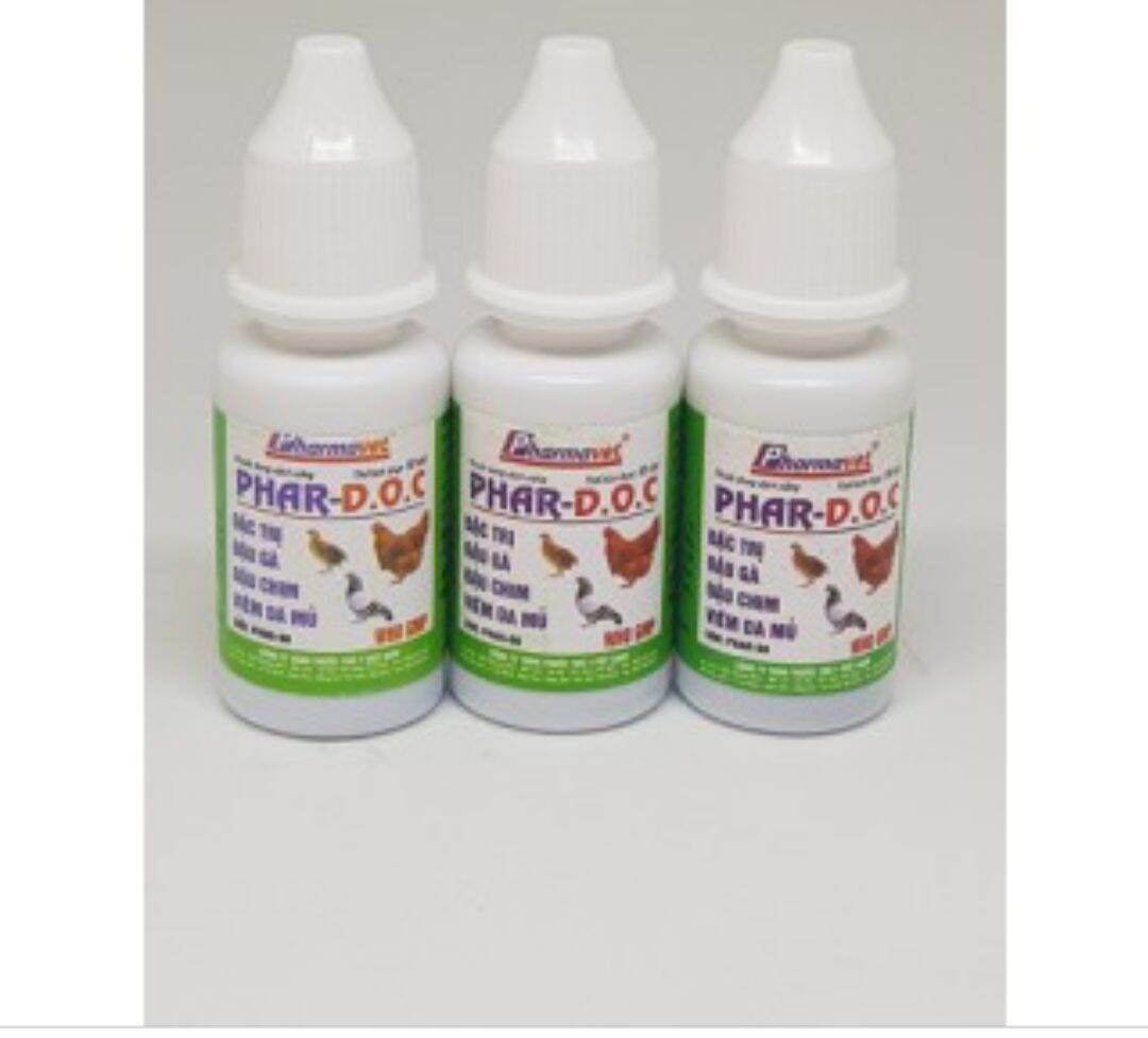 Phar doc combo 20 lọ*10ml đậu gà