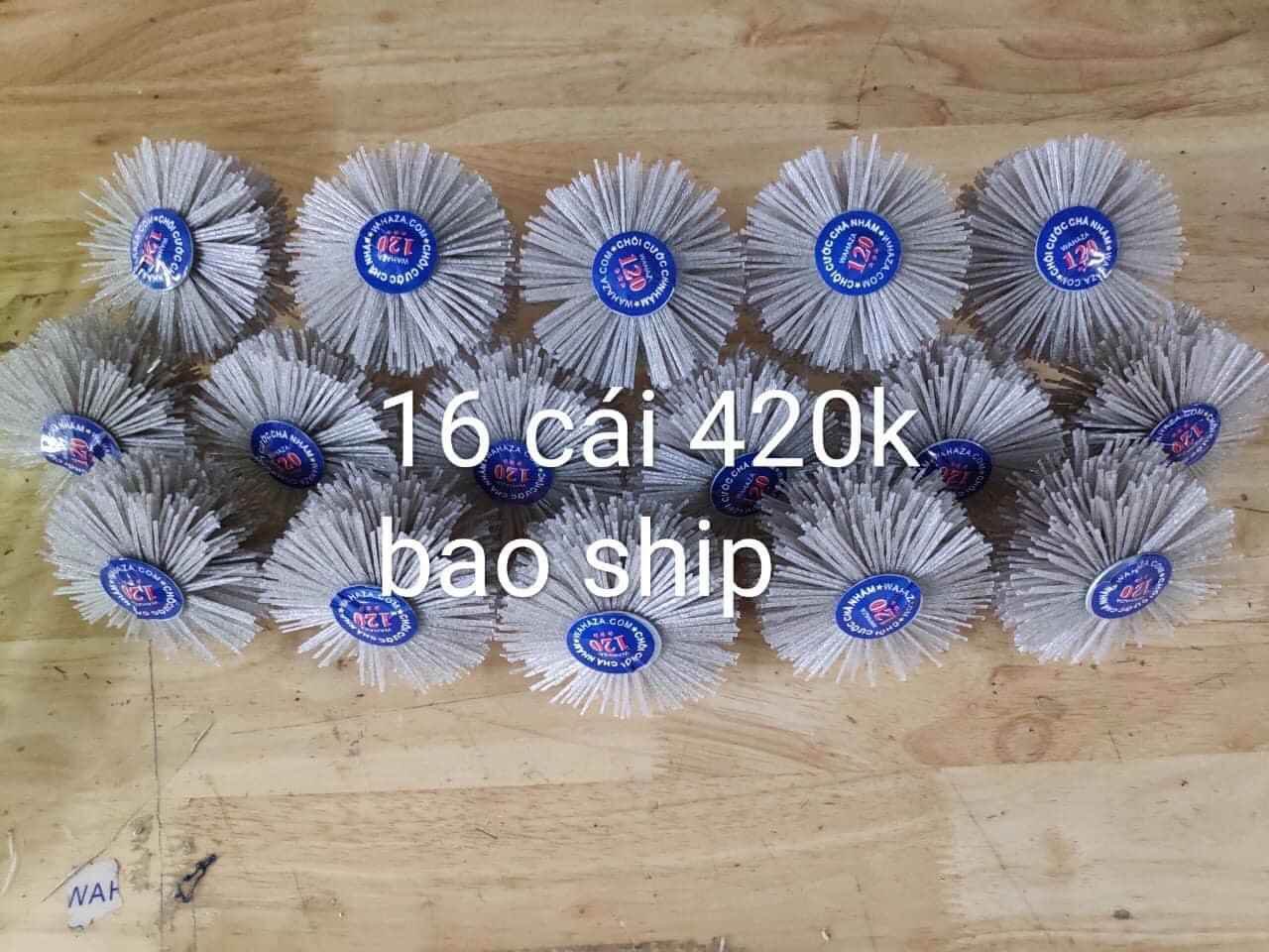 Combo 10 cái chổi quật cước chà nhám đánh bóng các sản phẩm gỗ