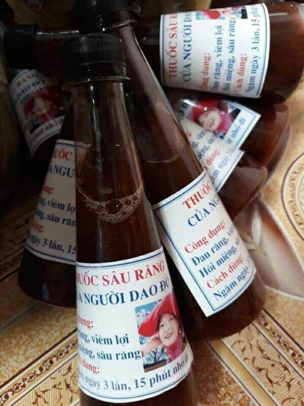 Dac tri sâu răng của người dao đỏ