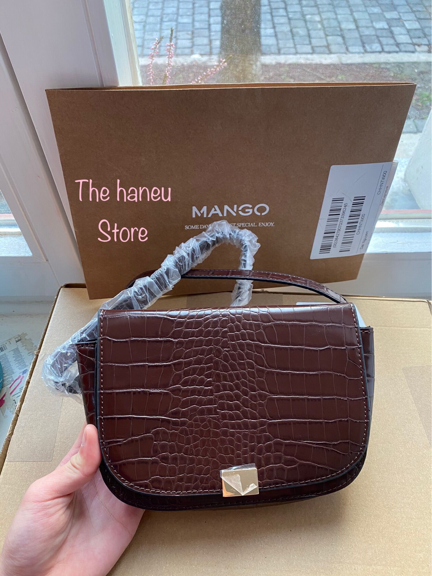 Túi Mango Auth store Đức (fullbill và ảnh thật) MST70