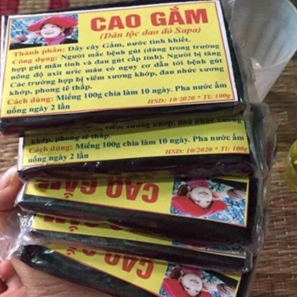 100g cao gắm ( dạng miếng cô đặc)