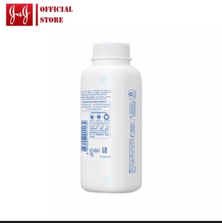 [HCM]Phấn Thơm Johnson Baby 100g chai trắng