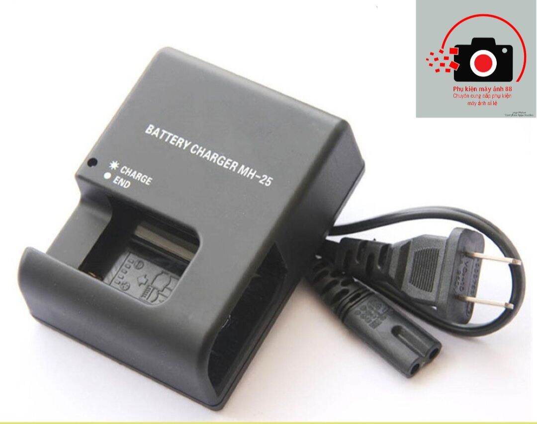 Sạc pin máy ảnh nikon mh-25 cao cấp cho pin en-el15 sạc cho máy nikon d7100 d7000 d750 d600 d610