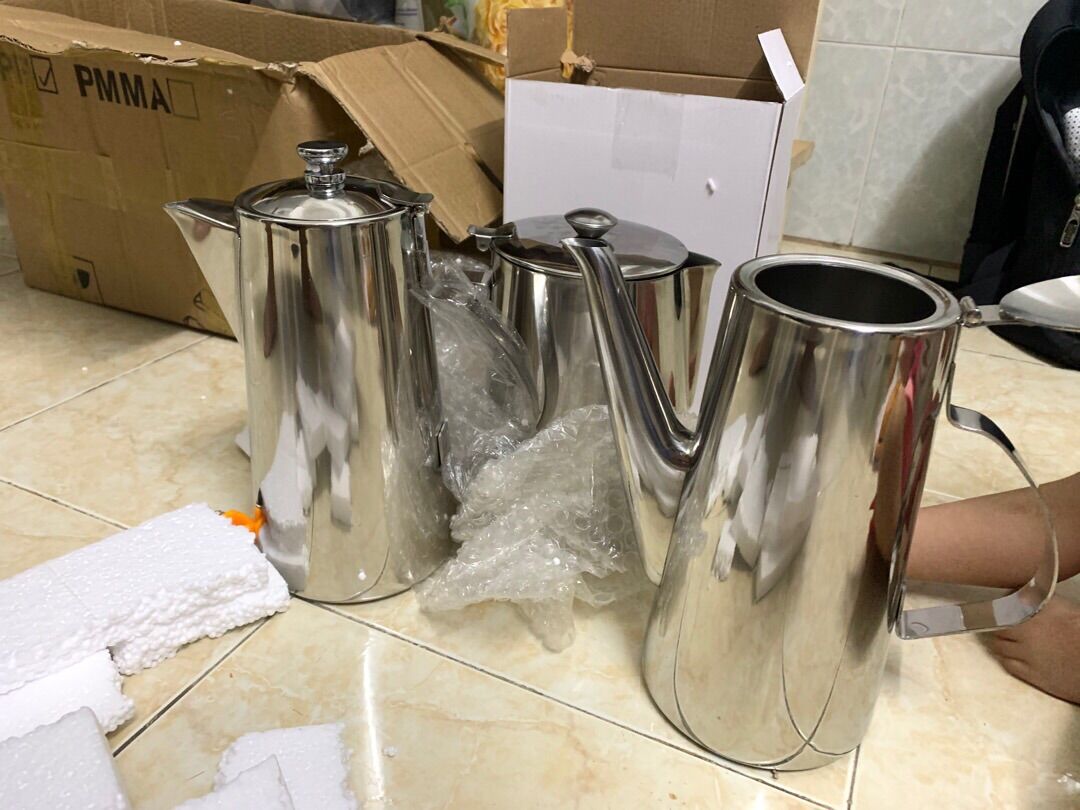 Ca rót inox caorót trà pha chế trà sữa 18L
