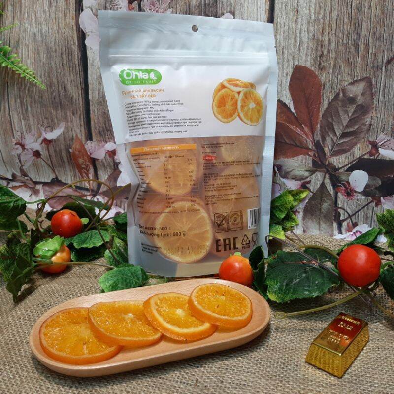 Cam Sấy Lạnh Lương Gia 500gr