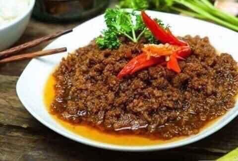 Mắm tép chưng thịt sẵn 1kg ăn ngay