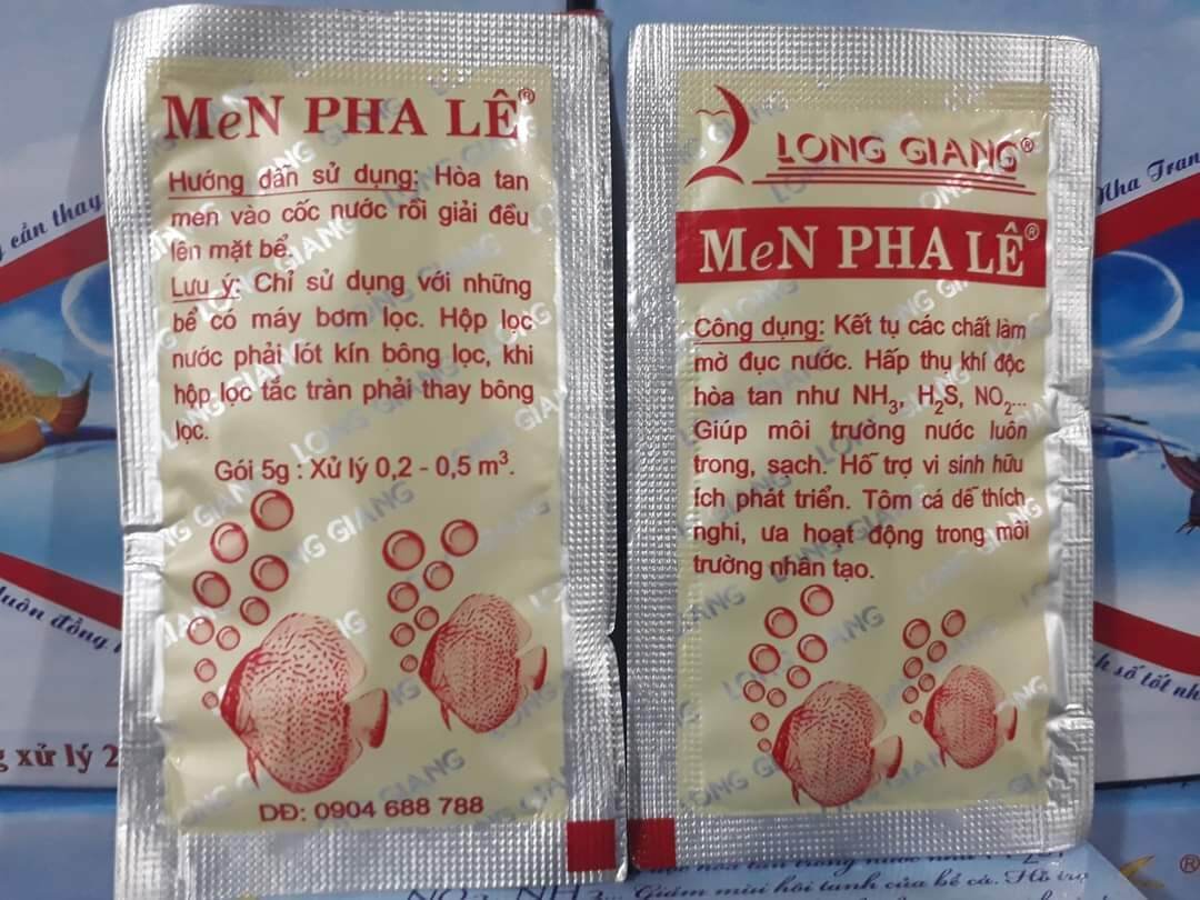 MeN Pha Lê làm trong nước bể cá cảnh-Long Giang hộp 20 gói