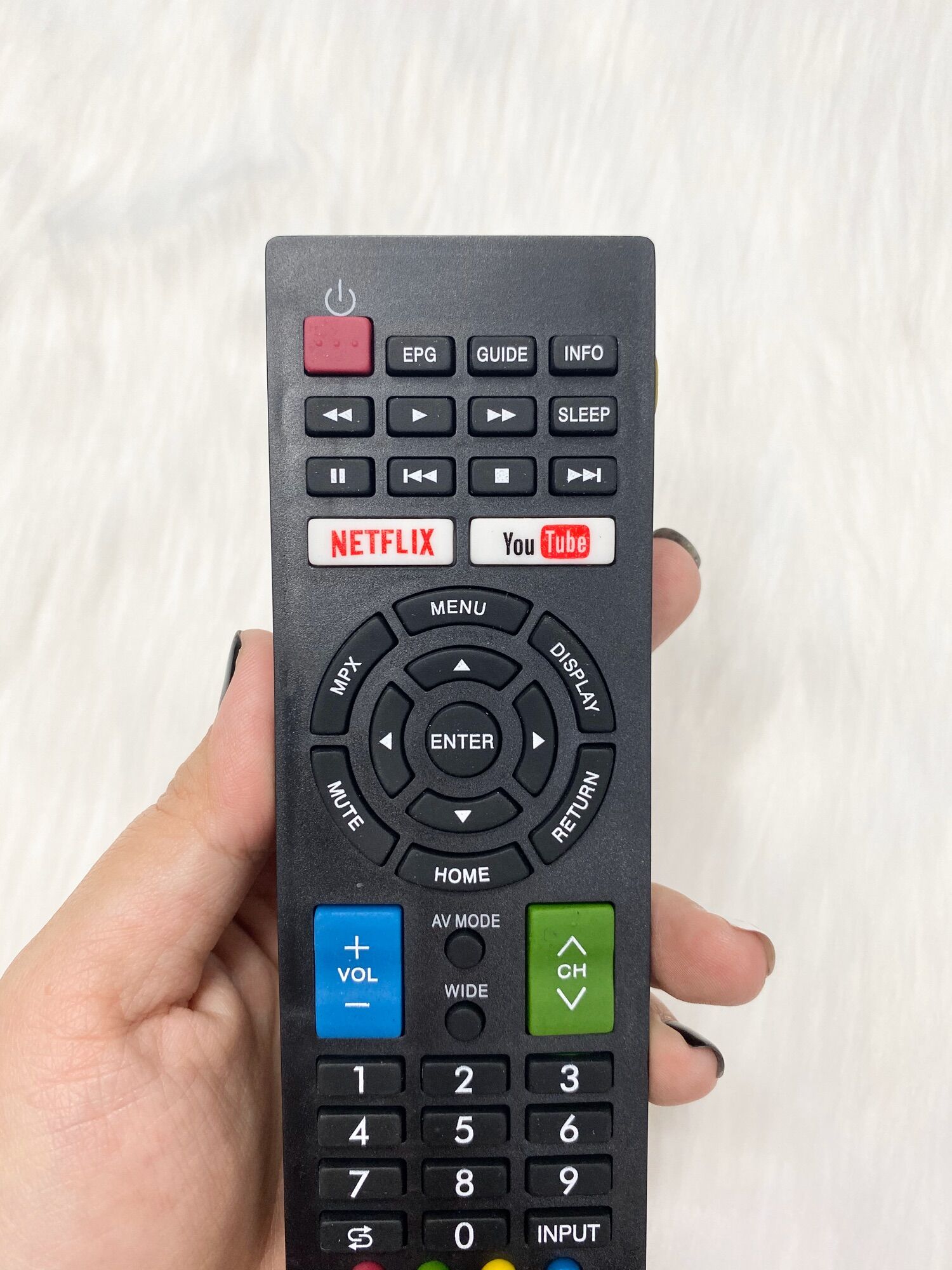 REMOTE ĐIỀU KHIỂN TIVI SHARP SMART RM- L1346 ( Hàng không hộp, giá rẻ )