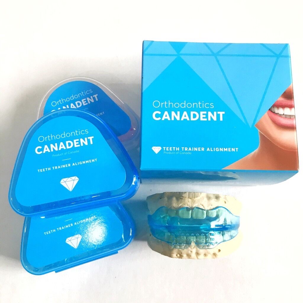 [HCM](NIỀNG RĂNG) BỘ 3 NIỀNG RĂNG SILICON CANADENT ALIGNMENT.