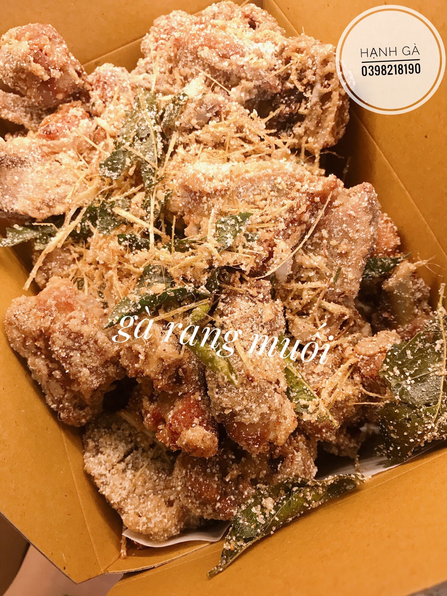 Bột rang muối (muối rang gà) chuẩn vị nhà làm 250gr