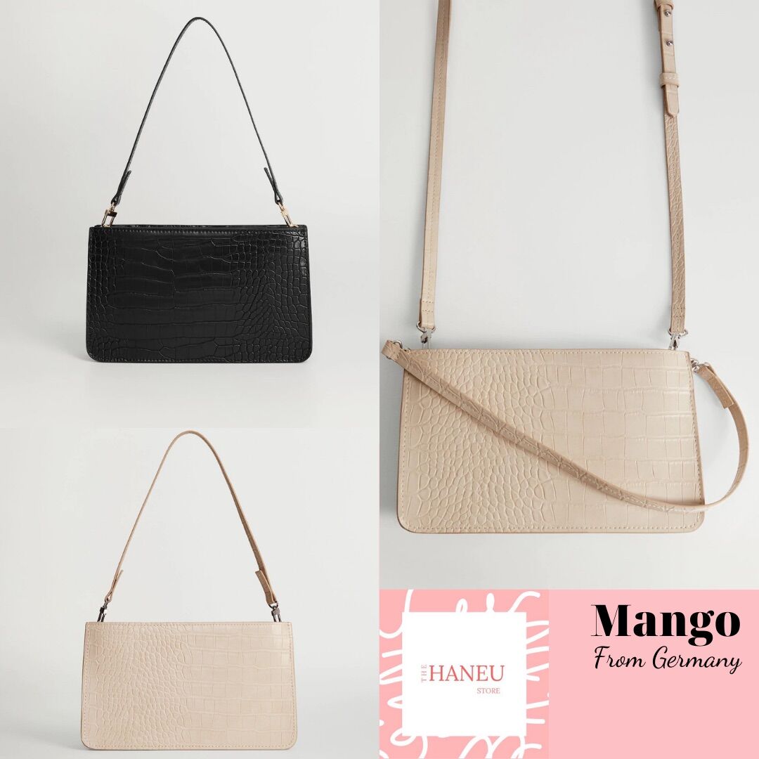 Túi Mango Auth store Đức hai kiểu quai MST72