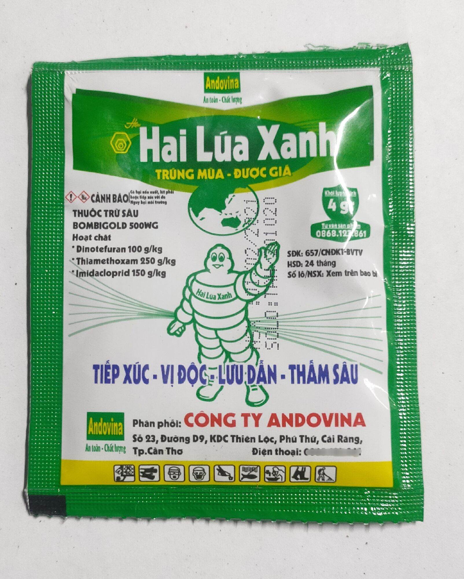 Thuốc trừ sâu rầy Hai lúa xanh 500 WG