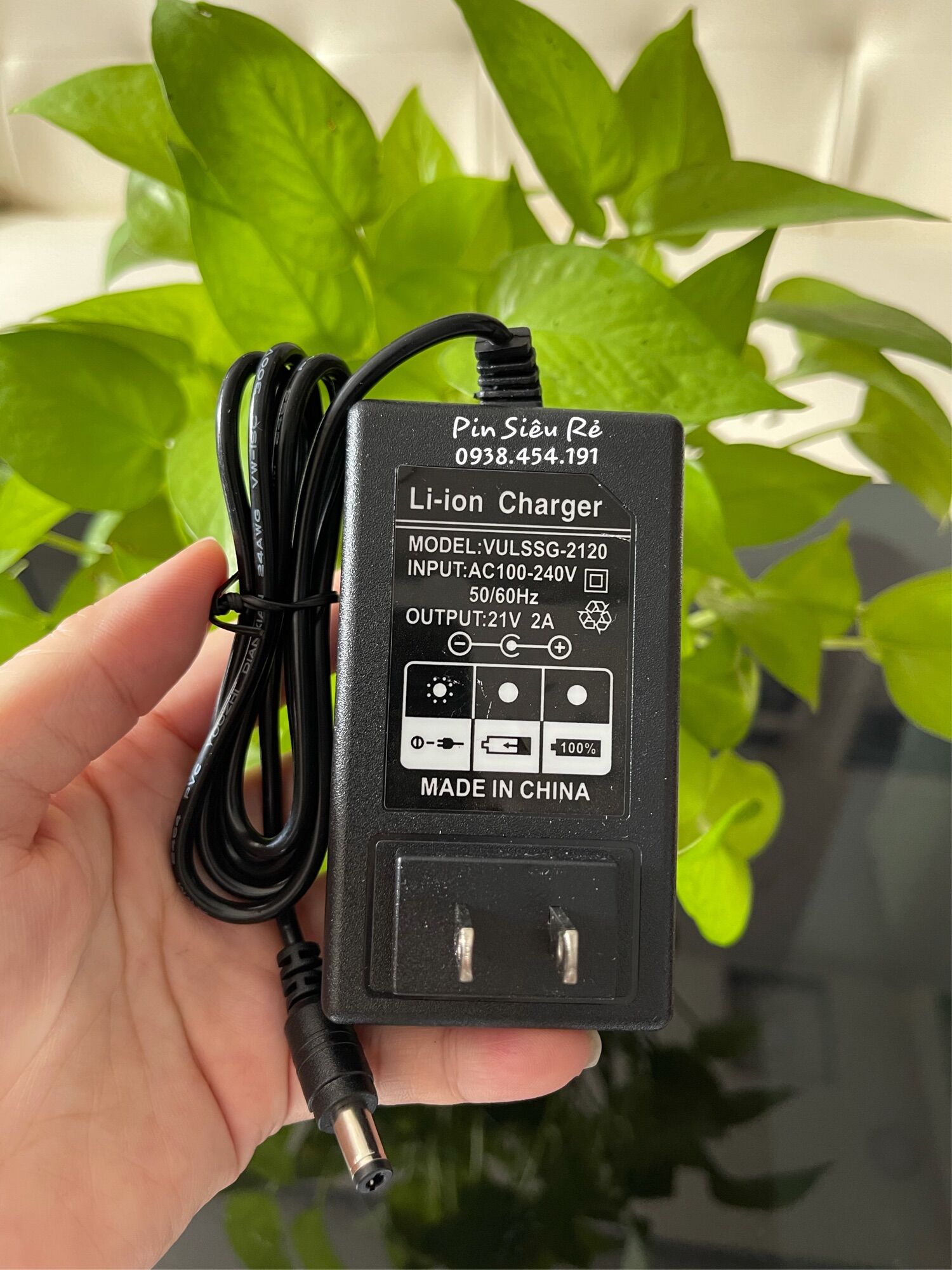 [HCM]Sạc 5S: 21V - 2A Có đèn báo đầy