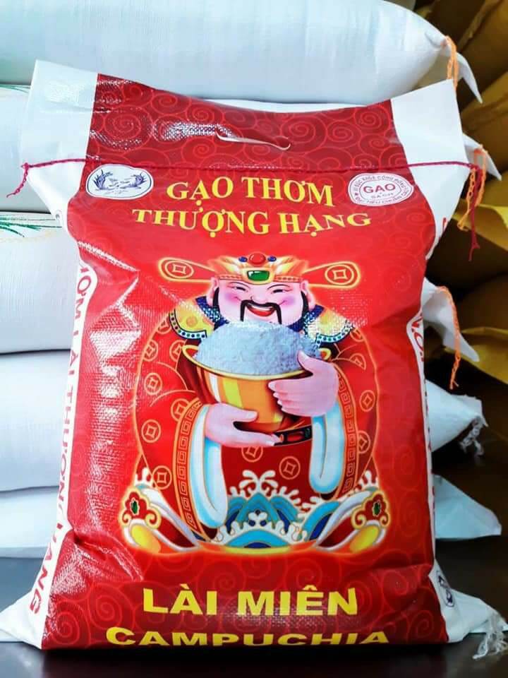 Gạo thơm đặc sản lài miên campuchia 10kg