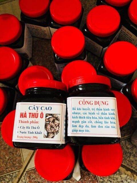 200g cao hà thủ ô