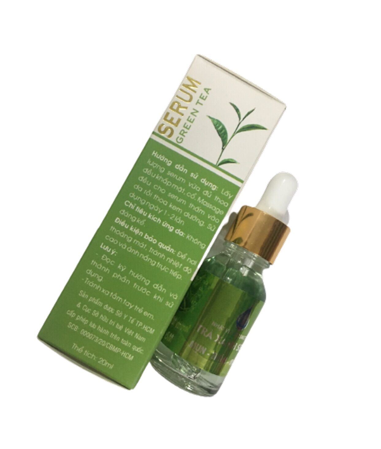 [HCM]Serum trà xanh nhật Việt mụn thâm mờ sẹo 15ml