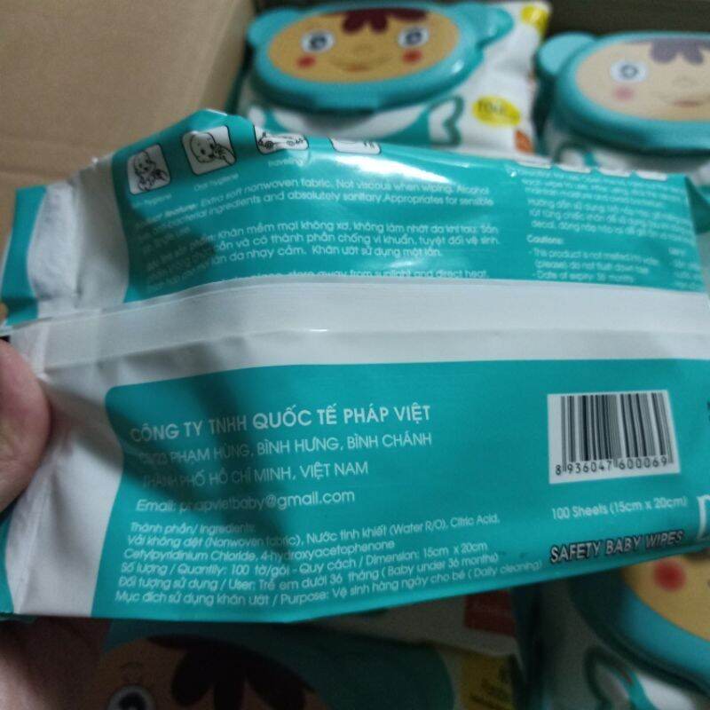 KHĂN ƯỚT DOREMI GÓI LỚN KHÔNG MÙI 100GR