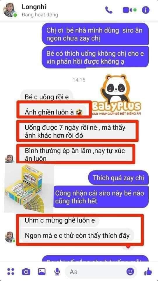 [HCM]SIRO ĂN NGON BABYPLUS CHÍNH HÃNG