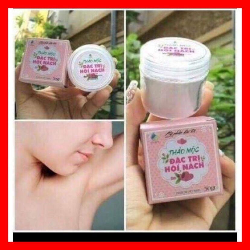 Bột thảo mộc khử mùi hôi nách hôi chân