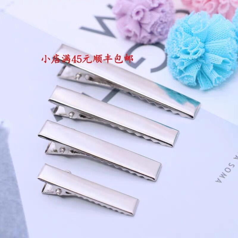 Set 10 phôi kẹp cá sấu nhiều size