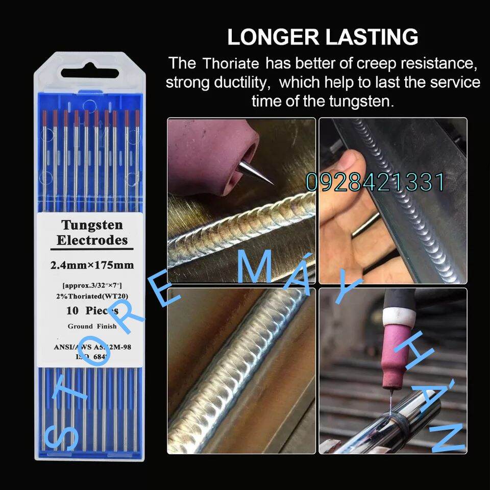 ]Kim hàn tig Inox 2ly4 (hộp 10 kim)