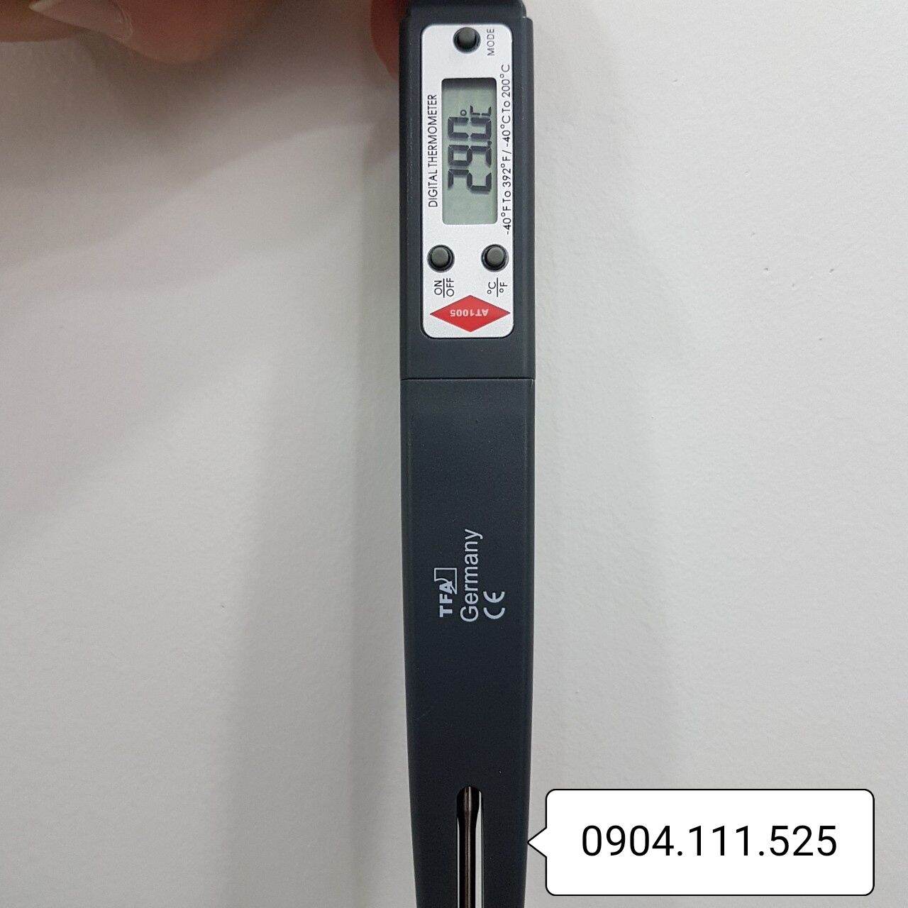 Bút đo nhiệt độ tfa at-1005, thiết bị đo nhiệt độ thực phẩm, thức ăn, đồ uống