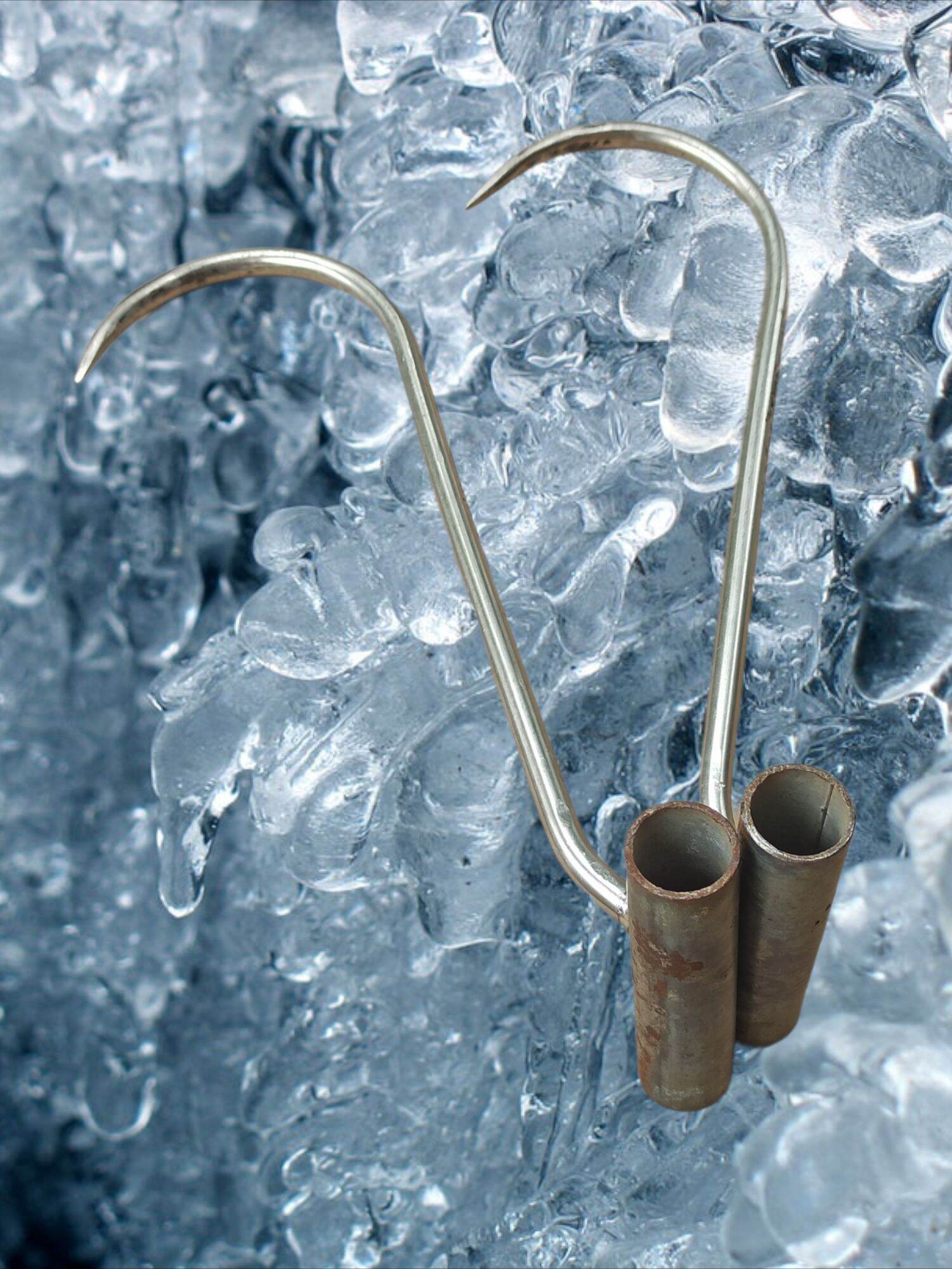 Móc Nước Đá Inox (1 cặp) Dài 30cm