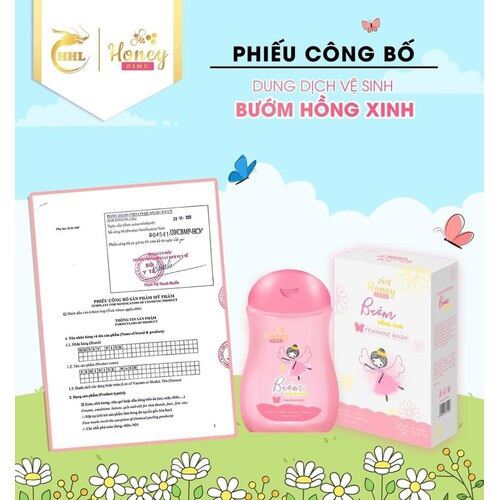 Dung Dịch Vê Sinh Bướm Hồng Honey