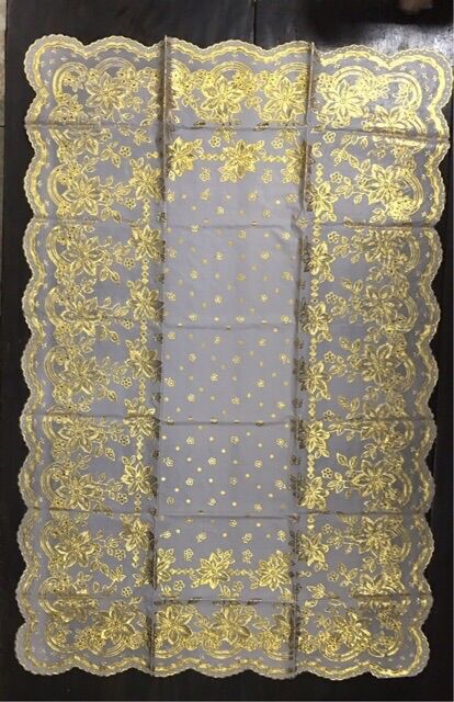 💗FREESHIP💗Khăn trải bàn 75x120cm Ren Hoa - [HÀNG ĐẸP]