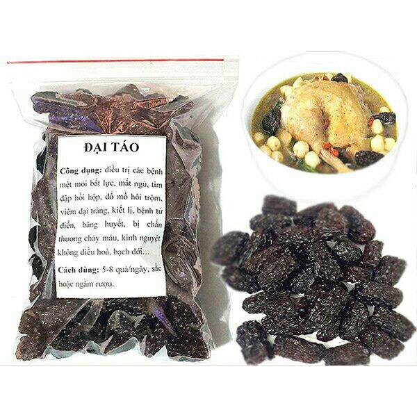 Combo 1,5kg táo tàu đen