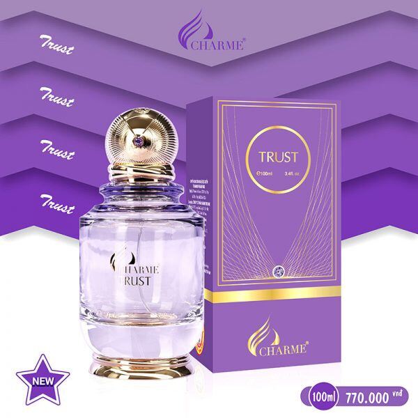 [Hcm]Nước Hoa Nữ Trust 100Ml ( Mới )