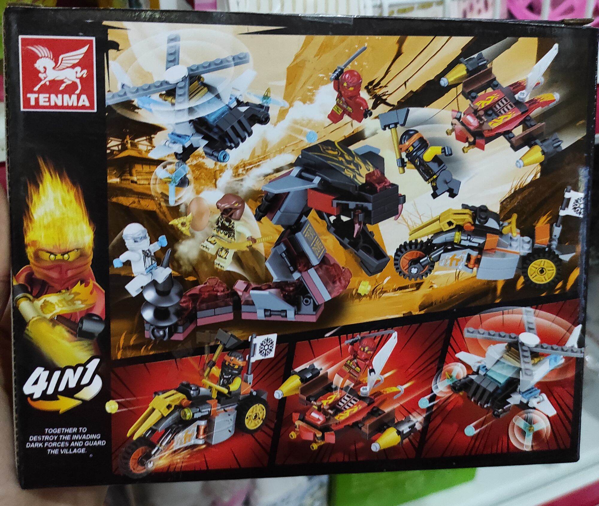 Bộ lego 81-85 chi tiết No.6210