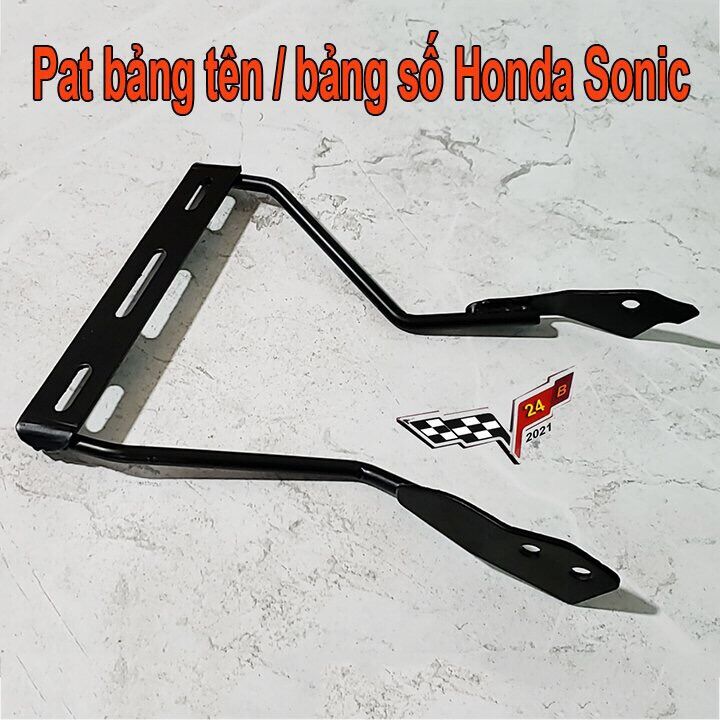 Pat Sonic Car Name Plate