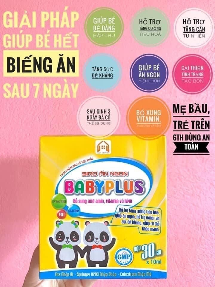 SIRO ĂN NGON BABYPLUS chính hãng