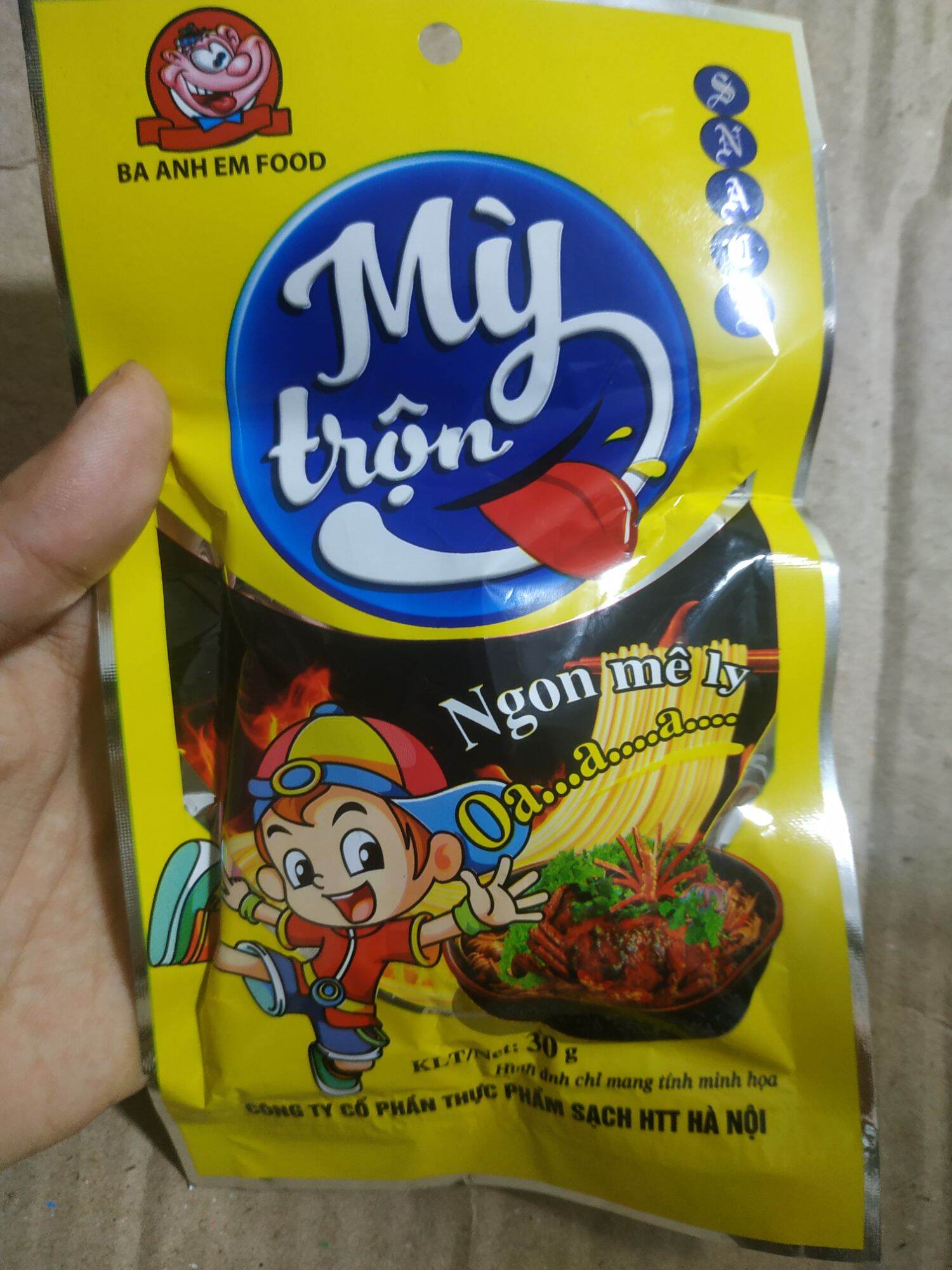 Sỉ bịch 30 gói snack mỳ trộn