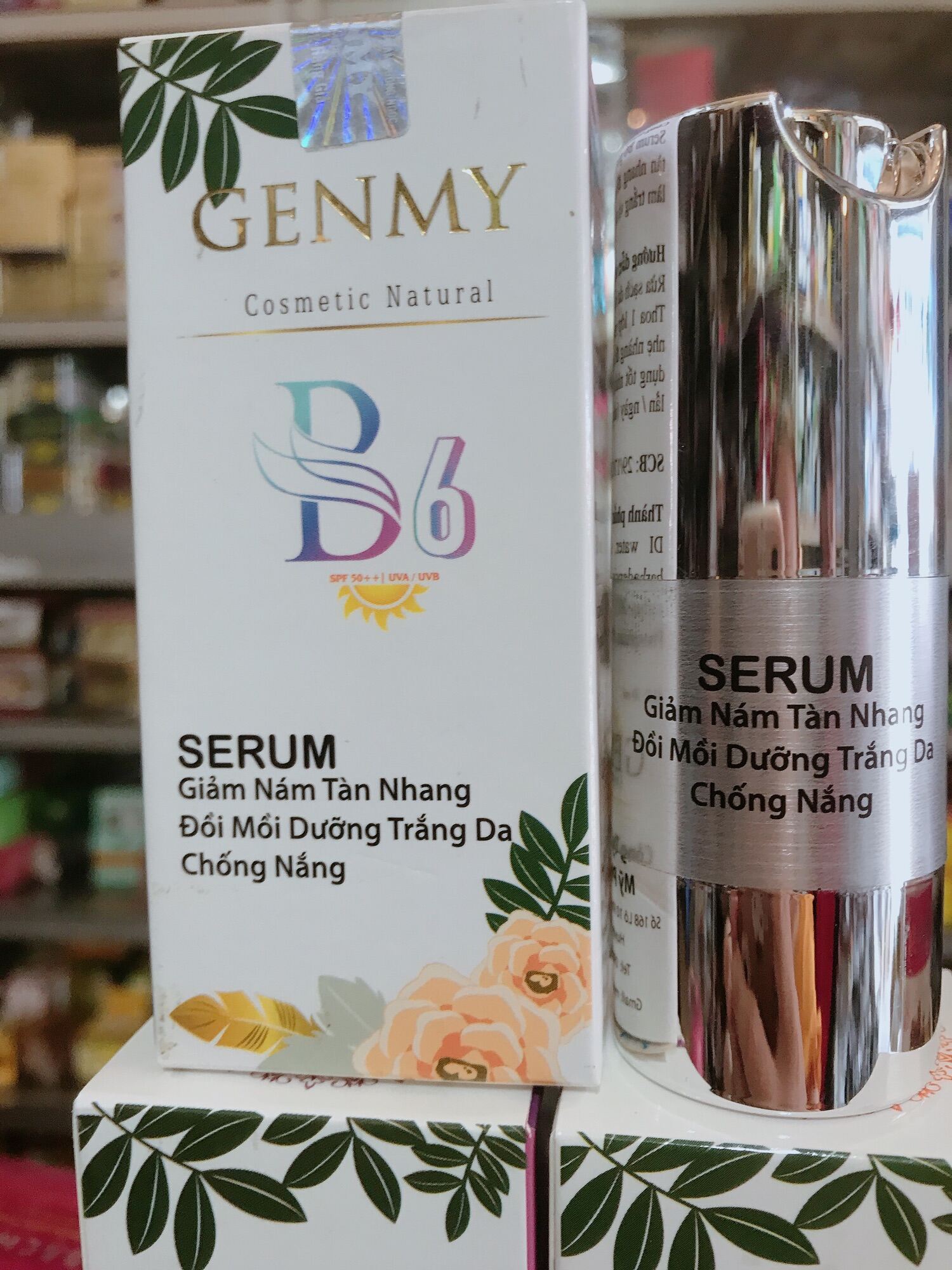 Serum Genmy B6 Giảm Nám Tàn Nhang Đồi Mồi