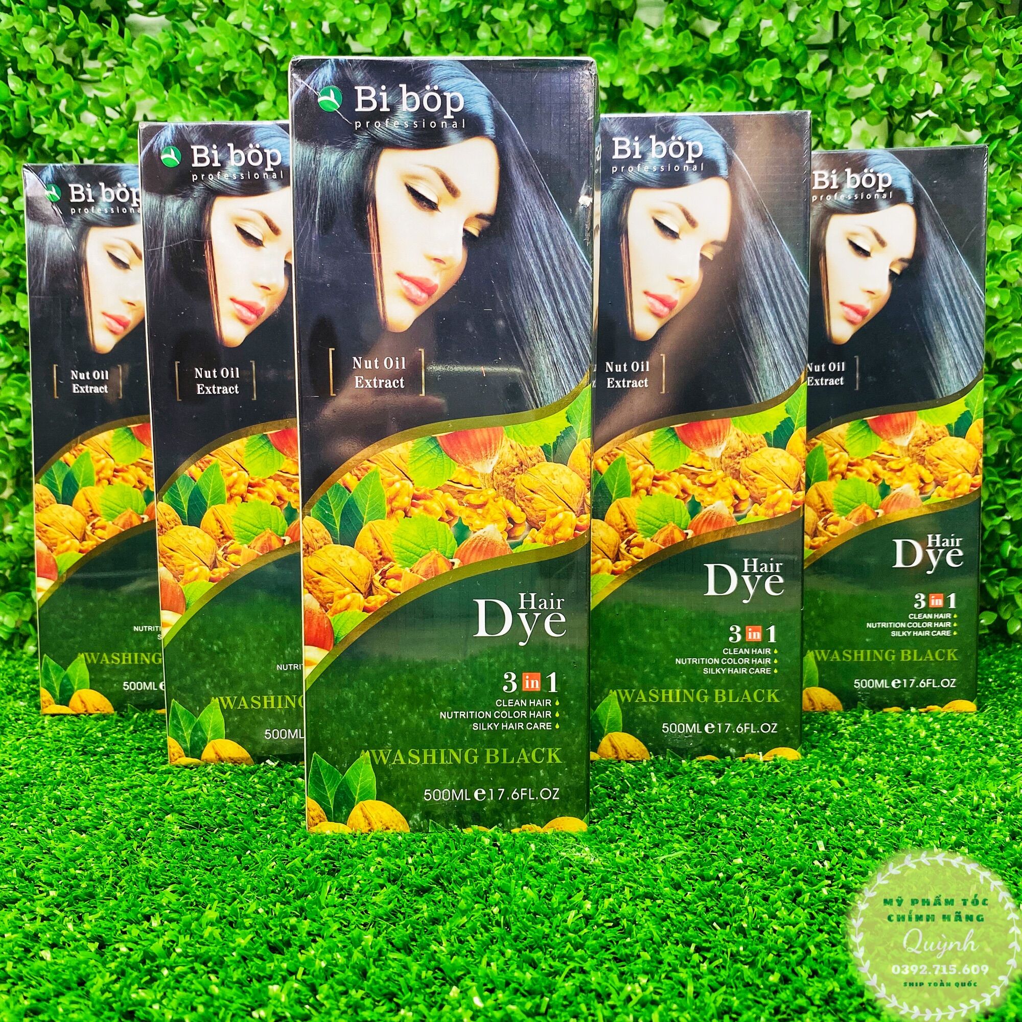 GỘI NHUỘM PHỦ BẠC BIBOP NHẬT BẢN