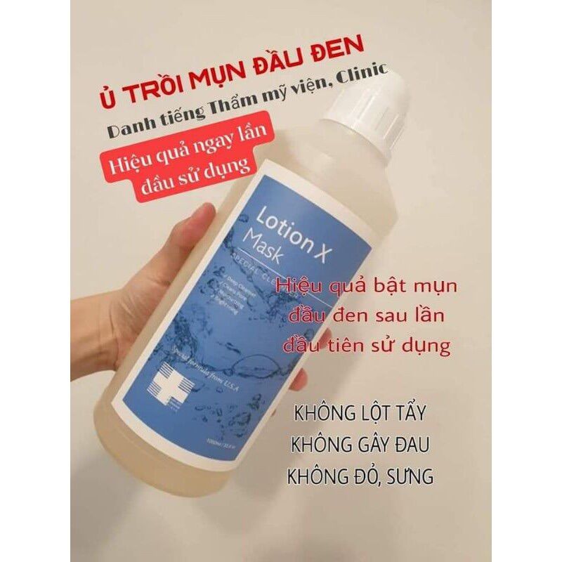 Ủ mụn cám đầu đen lotion - x mask