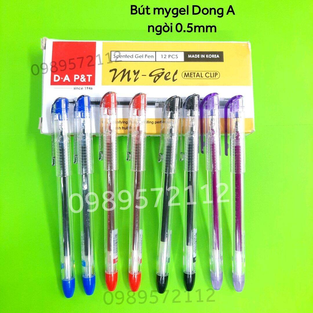 Bút nước mygel Dong A 0.5mm (hộp 12 cái)