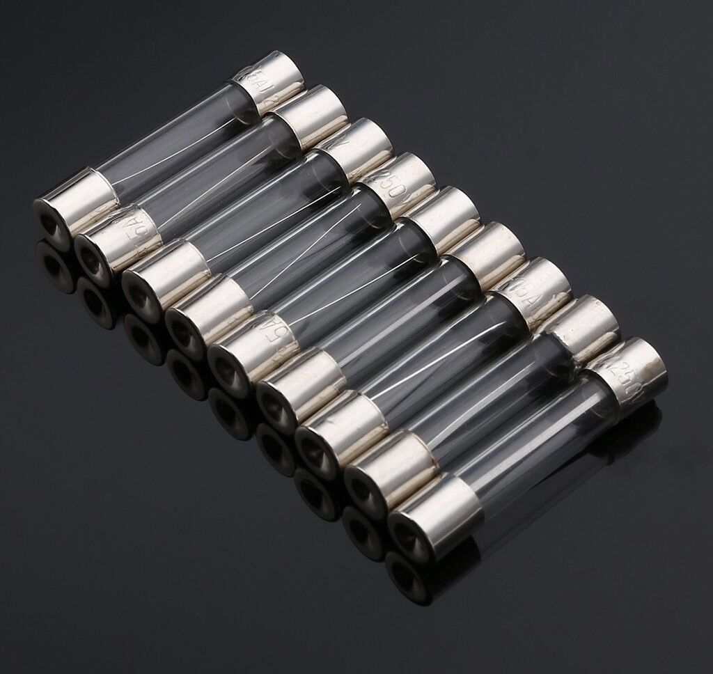 72 Cái Cầu Chì Thuỷ Tinh 0.5- 30A 6x30mm