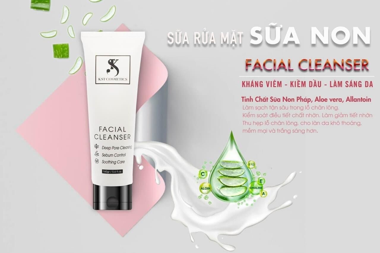 [HCM]Sữa rữa mặt KST