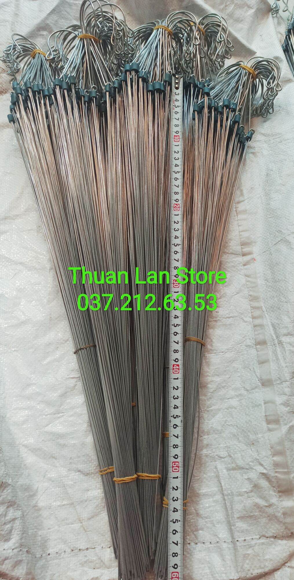 Set 5c Móc Kẽm Treo Lan Dài 60cm ( Tổng thể 70cm )