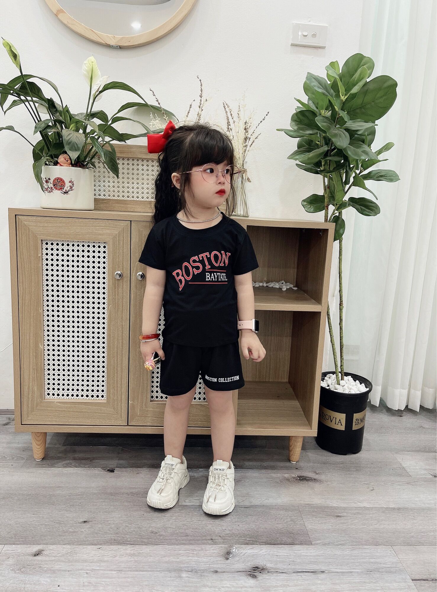 Bộ cotton boston loại 1